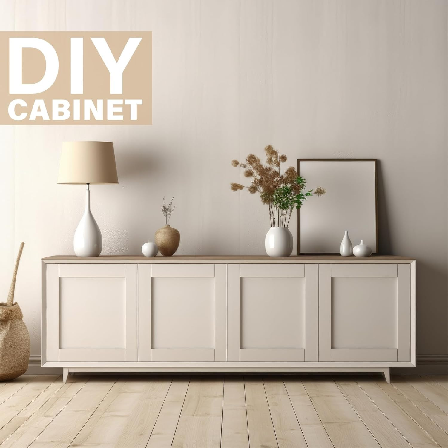 1 Set 94.5In X 47.2 in Mdf Board and Batten Wall Panel Kit Premade Wainscoting P