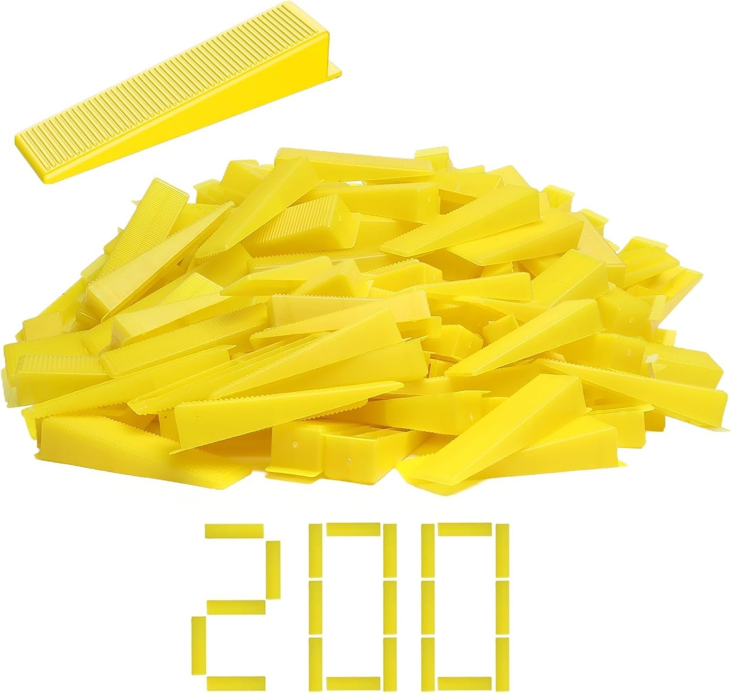 Cunas para sistema de nivelacion de azulejos 200/400 piezas reutilizables nivela