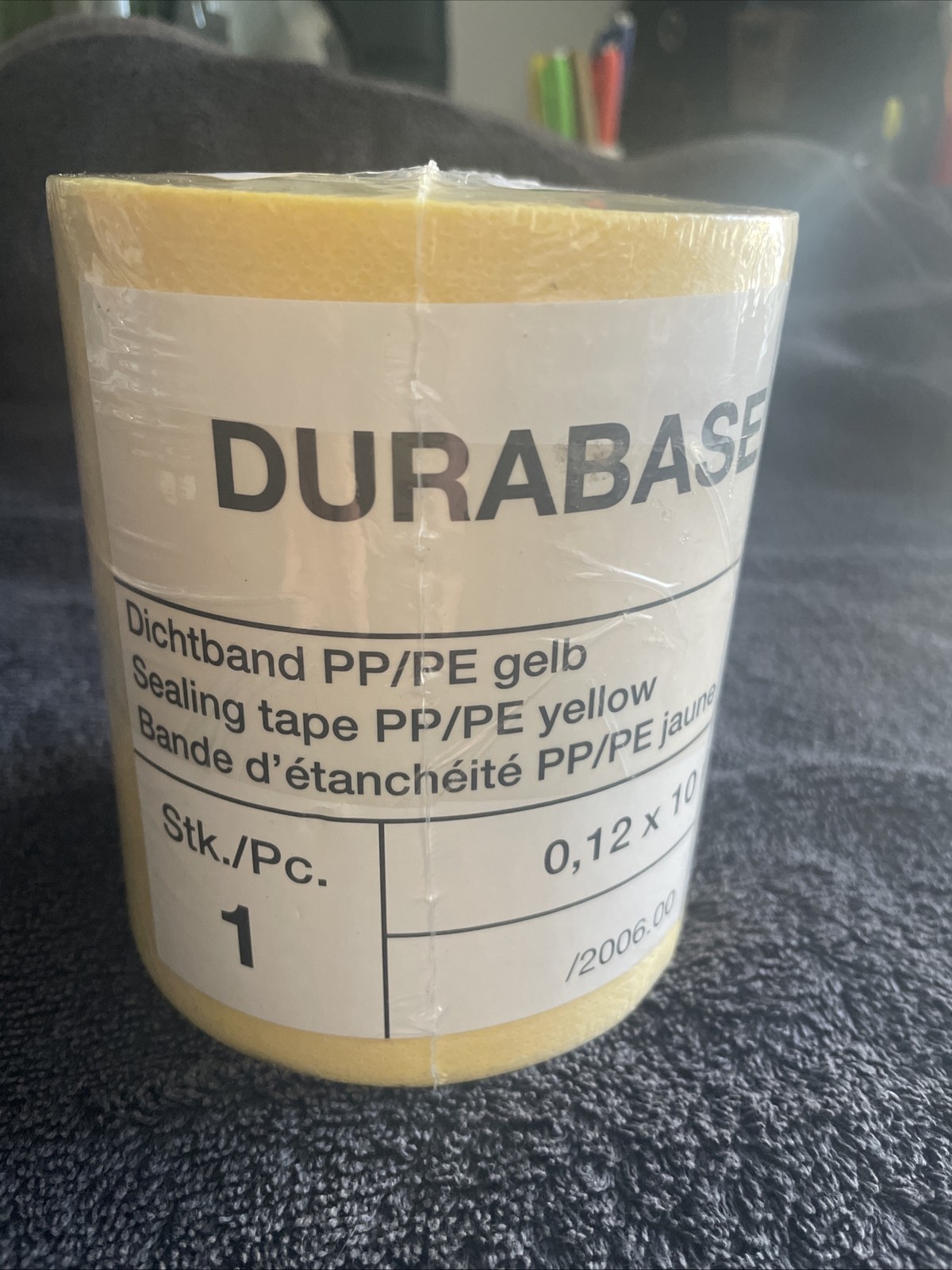 DURAL Durabase WP 5″ x 32′ Waterproofing Backer Board Seam Tape WP 120-10