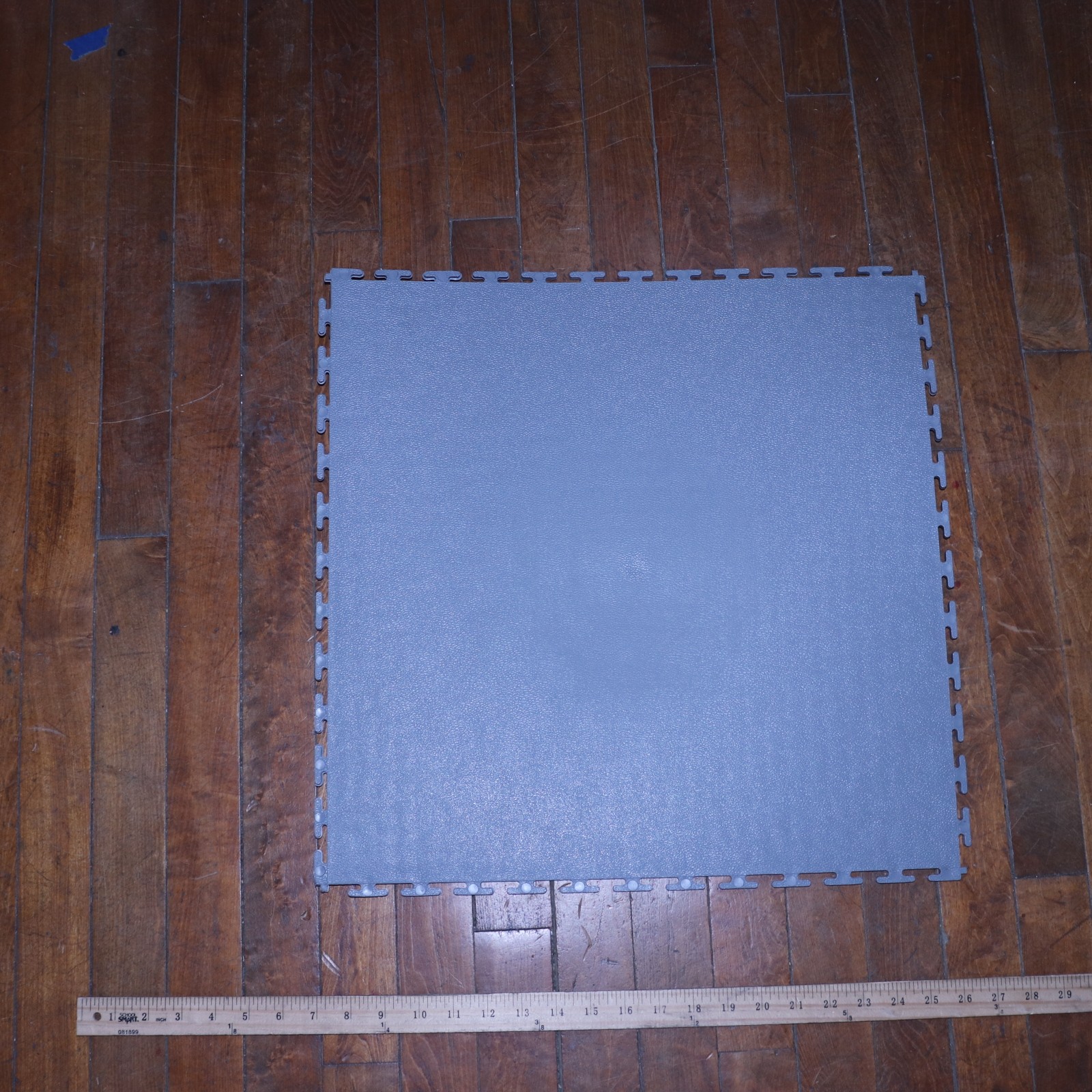 Lock Tile Smooth Pattern Tile Blue 19-5/8″ x 19-5/8″ x 7mm