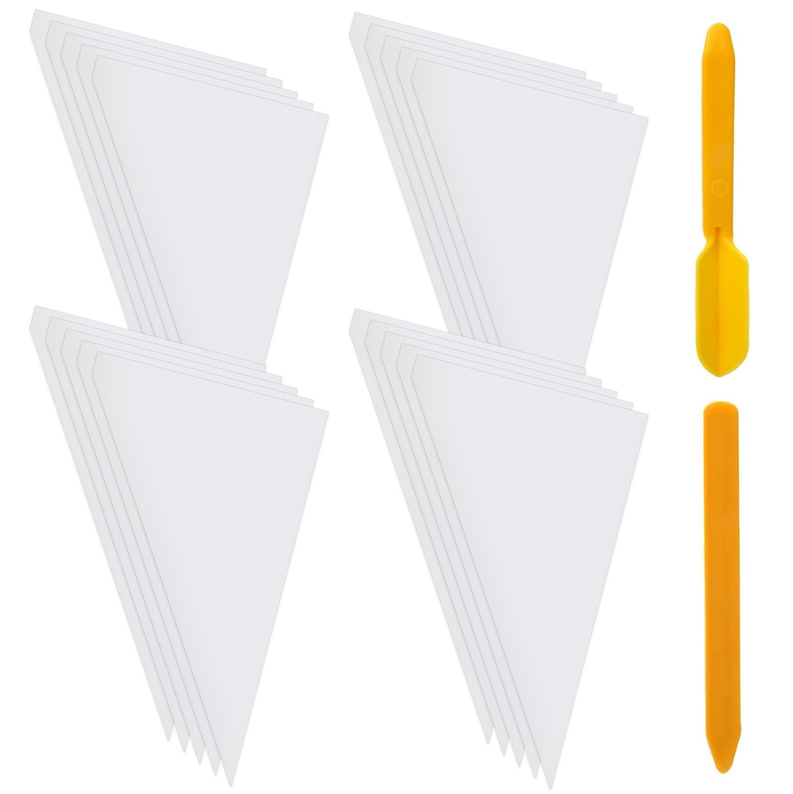 22 Pcs Tile Grout Masonry Mortar Bag with Tile Caulk Tool, 16″ x 12″ Heavy Du…