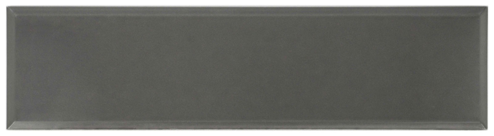 Cruz Bay Studio MKT6 Facet – 3″ x 12″ Brick Wall Tile – Glossy – Smoke Matte