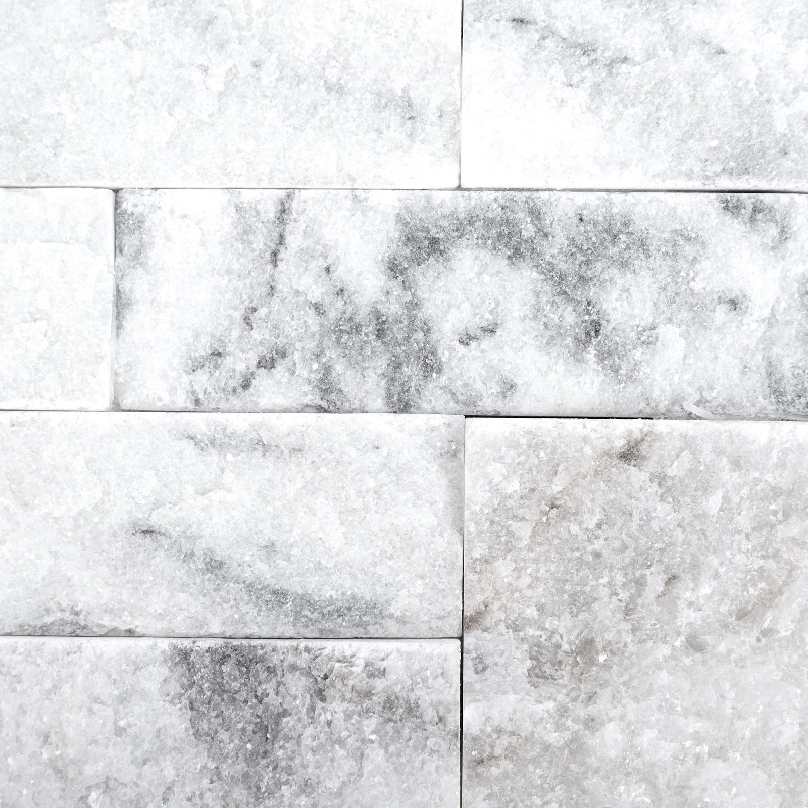 Ackland AKPLPM6X24F-CA 6″ x 24″ Marble Hardscape Wall Tile – – Auric White