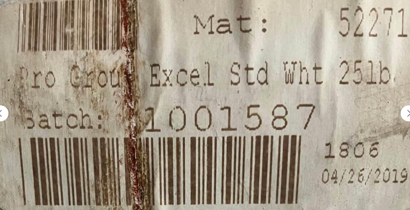 Superior Pro Grout EXCEL – (2) 25Lb sack white number 52271. New not open
