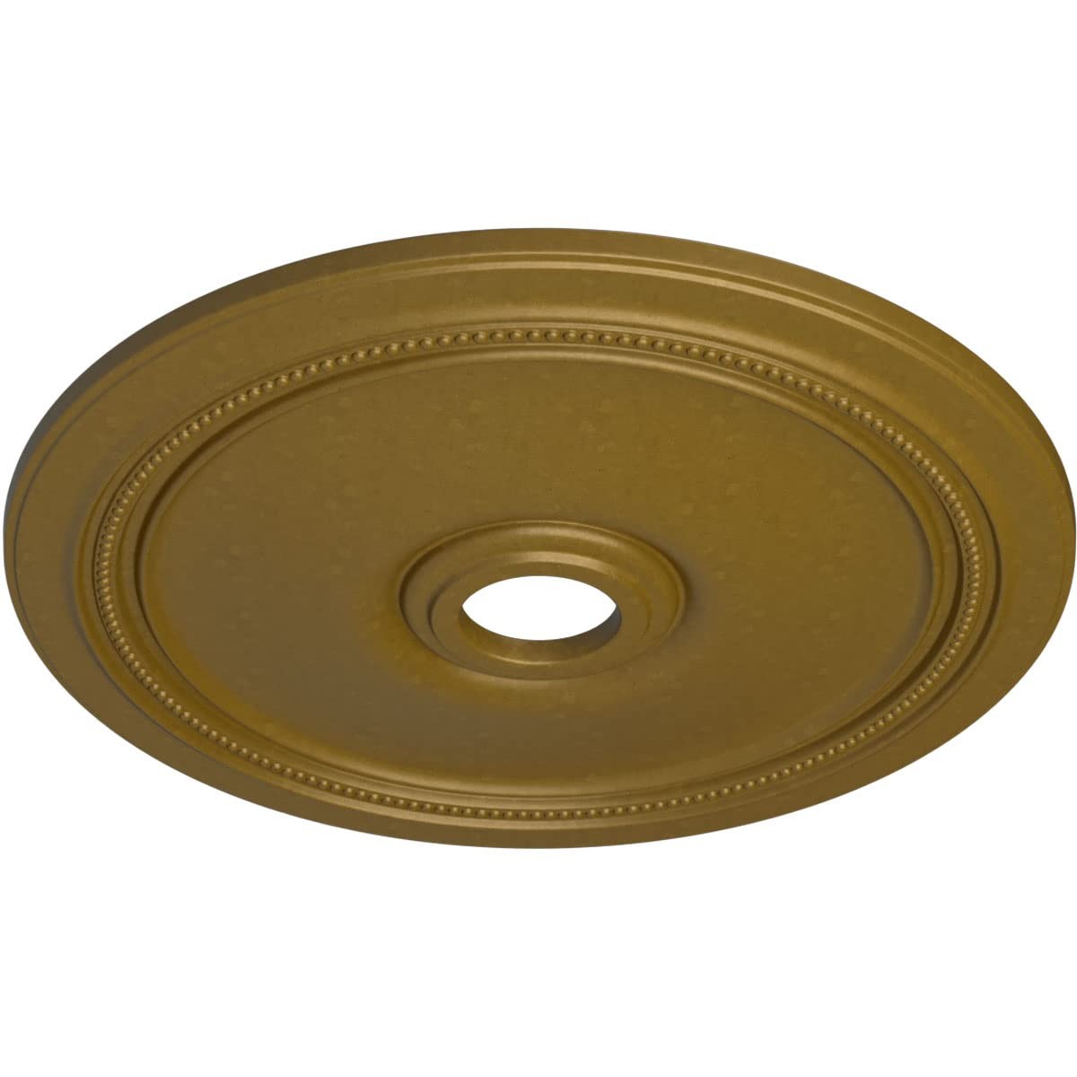 Ekena Millwork CM24DIGLS Diane 24″OD x 3 5/8″ID x 1 1/4″P, Hand-Painted Gold