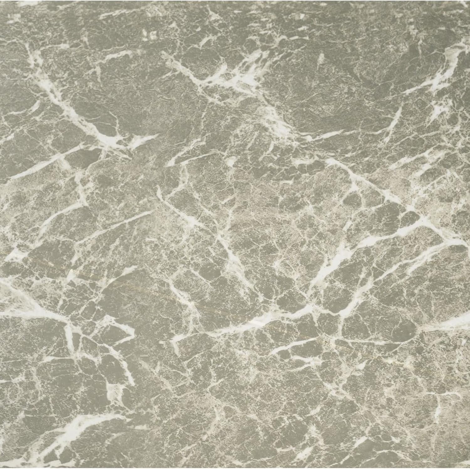 Nexus Self Adhesive 12-Inch Vinyl Floor Tiles, 20 Tiles – 12″ x Grey Marble