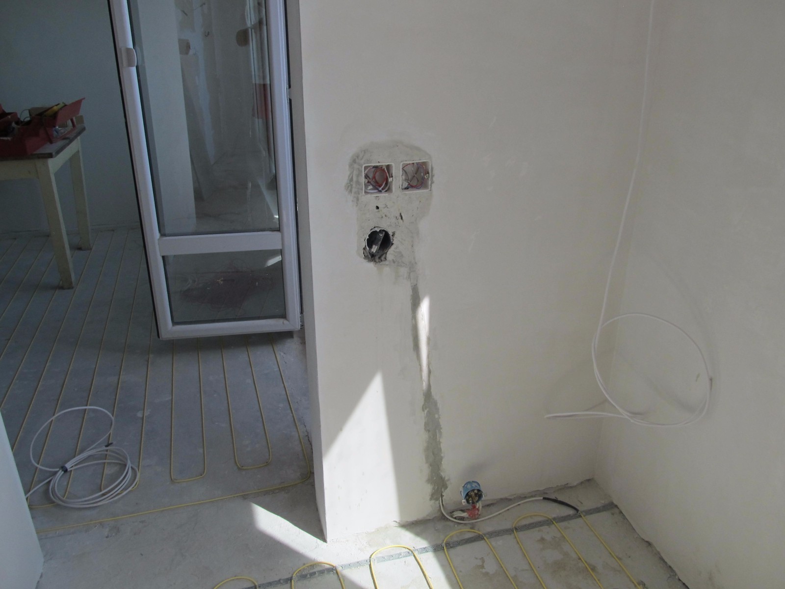 Two 1440W Under Floor Warm Tile Heating Cables 180-230sq.ft (18-22sq.m) 220-240V