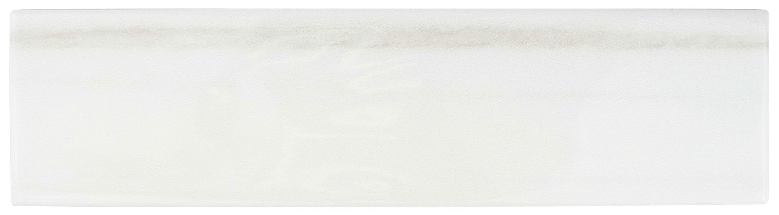 Cruz Bay Studio MKT61087 Alpine – 3″ x 12″ Brick Wall Tile – – Blanc Gloss