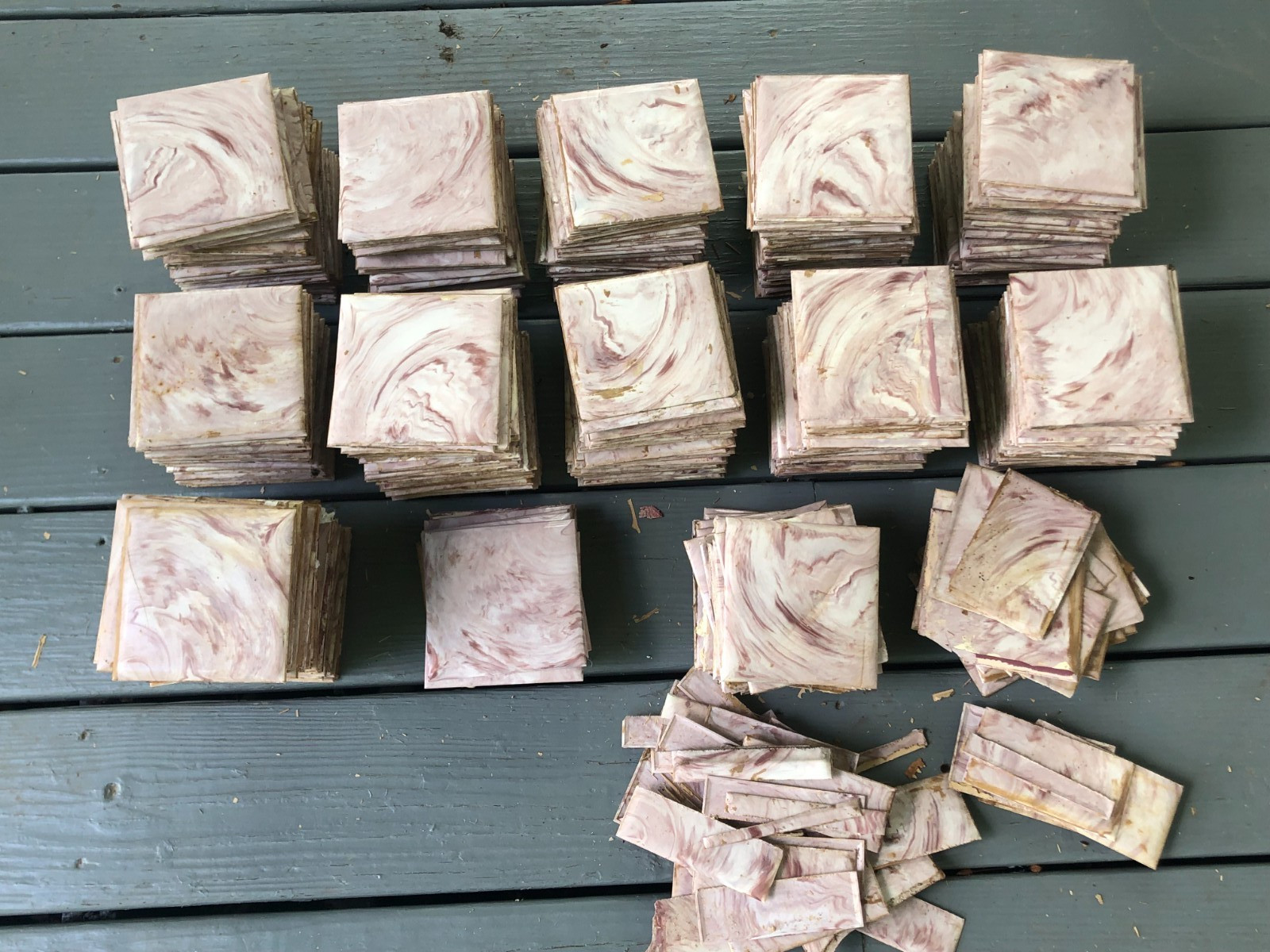 Tilecrest Plastic Wall Tiles Mid century 1950s or 1960s 550+ pieces