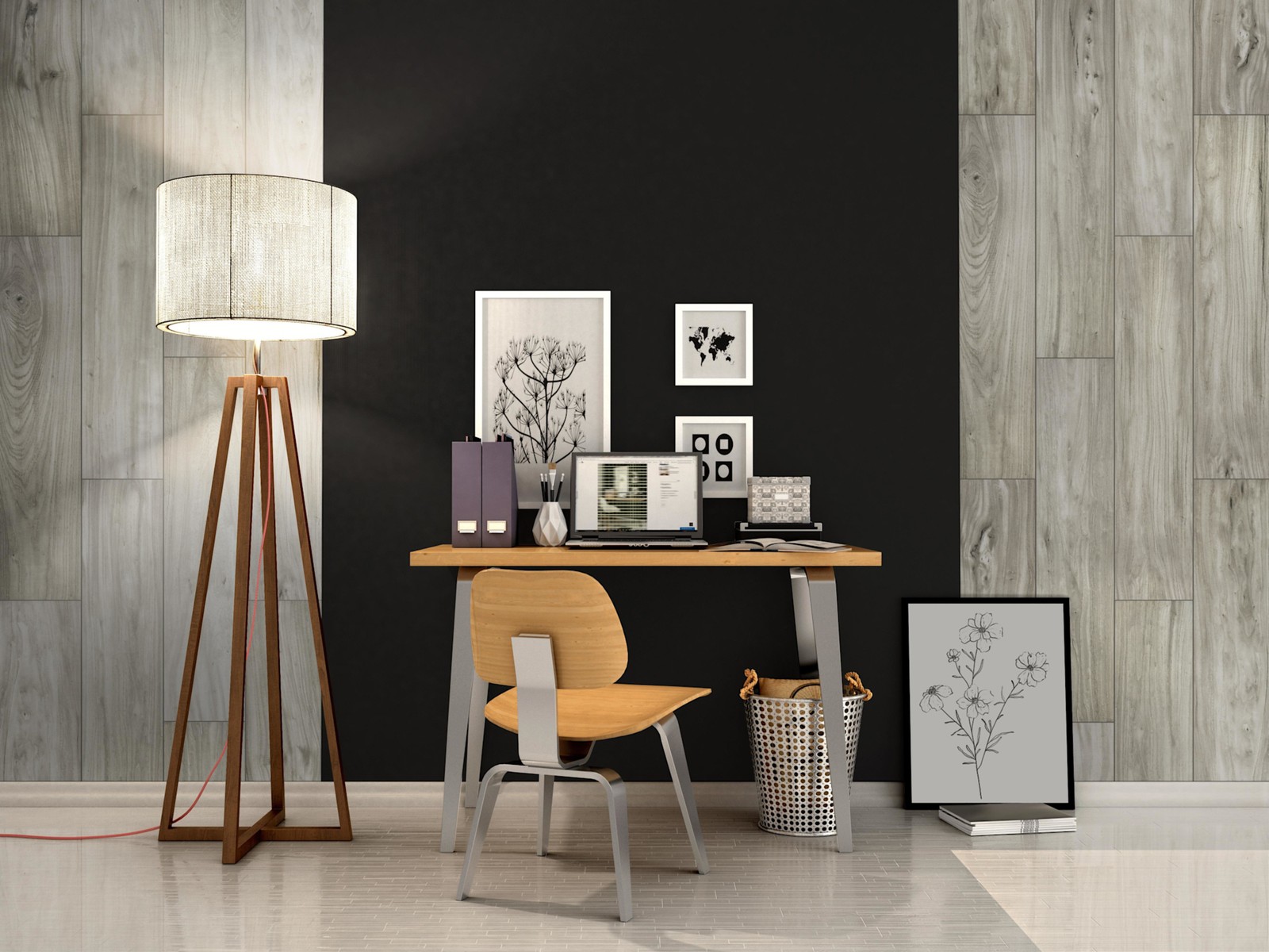 Ackland AKNPTCAL8X48P-PL Calvera – 8″ x 48″ Porcelain Wood Look – Polare