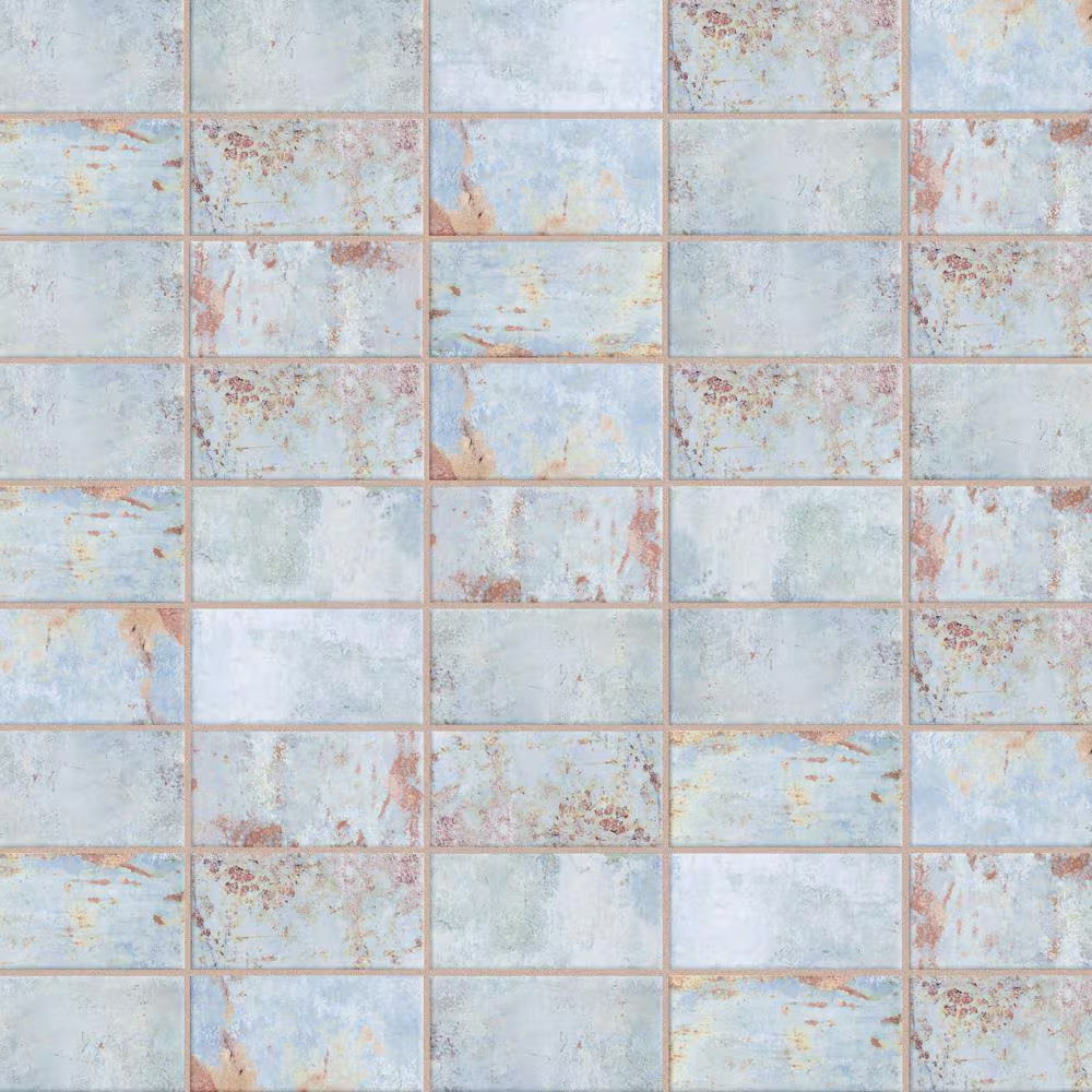 Biarritz Blue 3 In. X 6 In. Ceramic Wall Tile (5.72 Sq. Ft./Case)