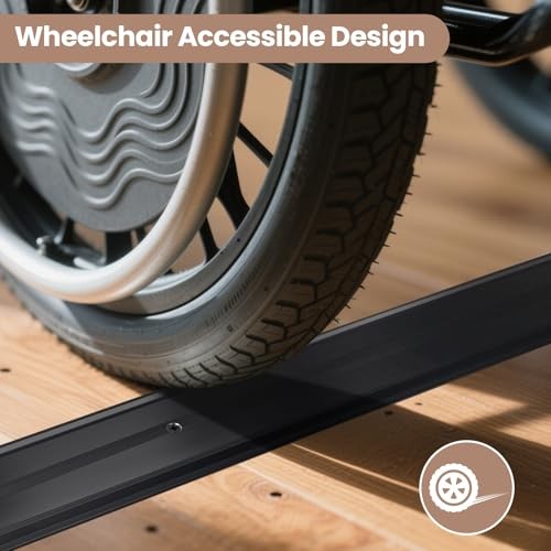 36″L x 2.4″W Aluminum Floor Transition Strip Metal Door 36″L*2.4″W*0.1″H 1