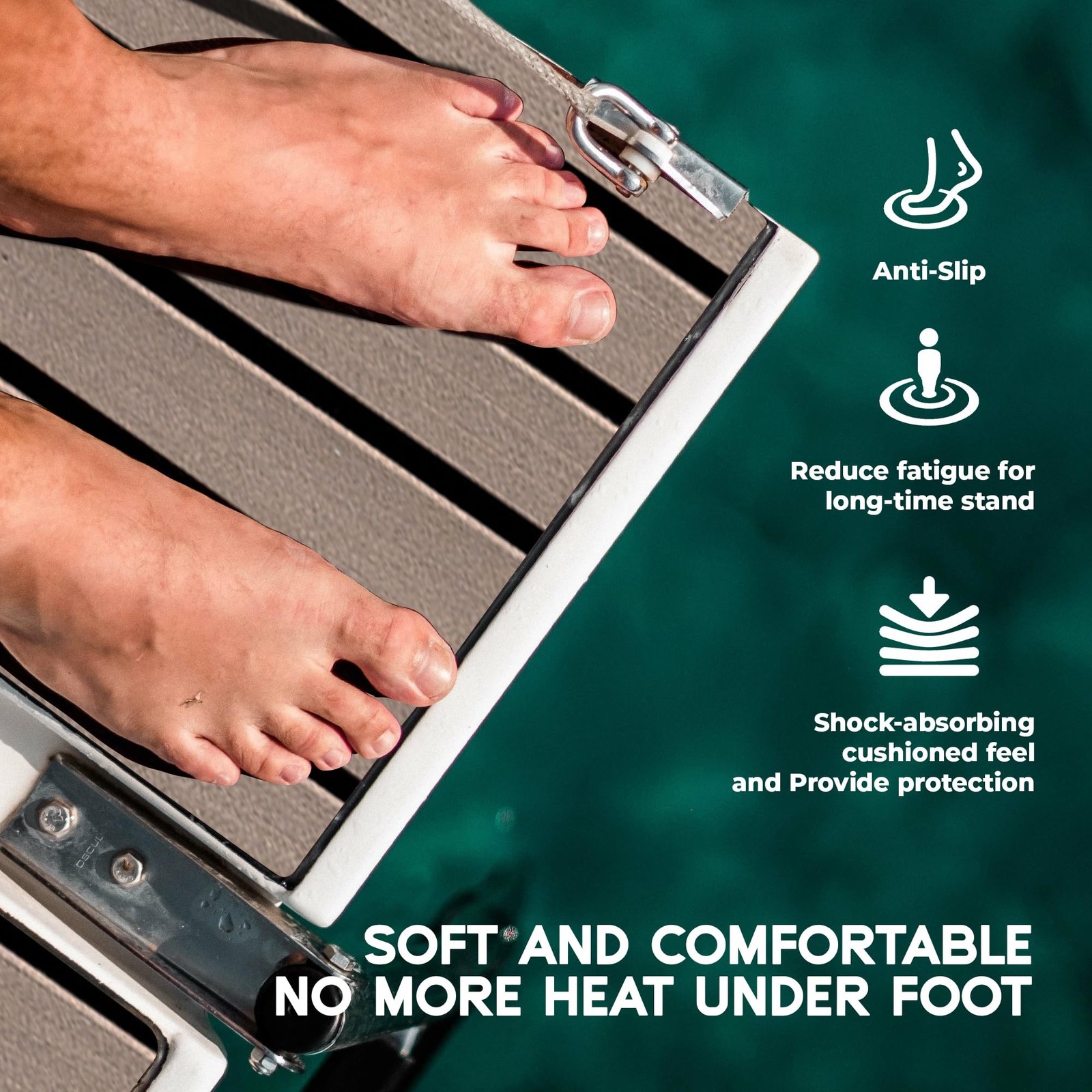Boat Flooring EVA Foam Boat Decking with Self-Adhesive Non-Slip Marine Carpet…