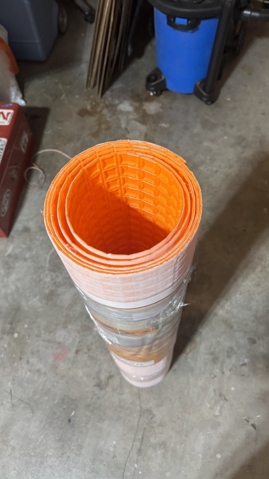 Schlüter DH512M Uncoupling Membrane Roll- REMNANT. 33 sq. ft. total