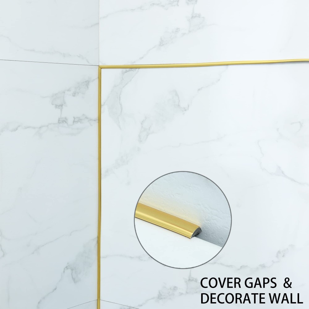 PVC Self-Adhesive Tile Stickers Tape Sealing Strip Tile Beauty Seam Sticker