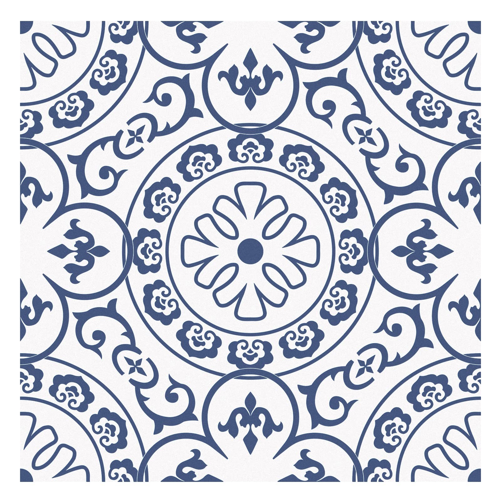 Peel-Stick Floor Tiles 8×8 Inches Self-Adhesive DIY Vinyl Flooring