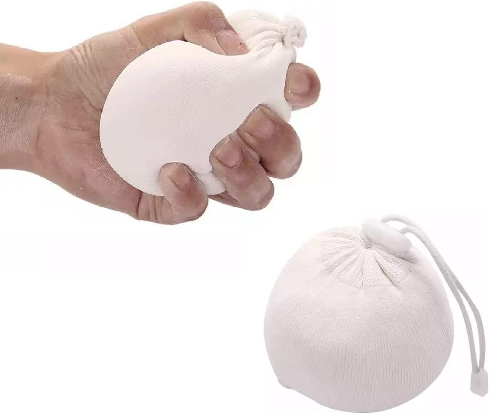 2 Bags Strong Refillable Chalk Ball, Each Ball has 65 g (2.3 oz) Capacity, Fi…