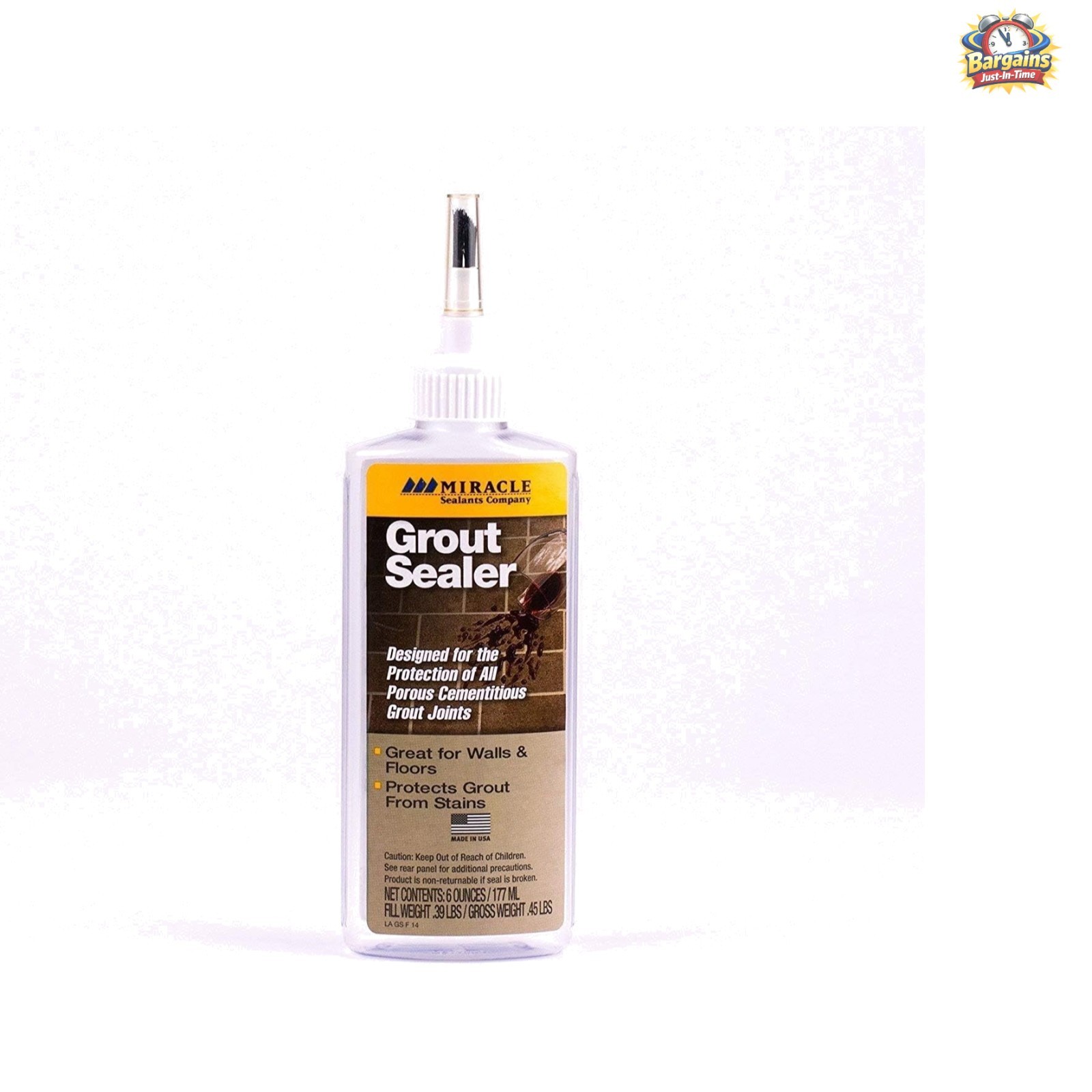 6 oz GRT SLR Grout Sealer – Versatile Water and Stain Resistant for Grout Joints
