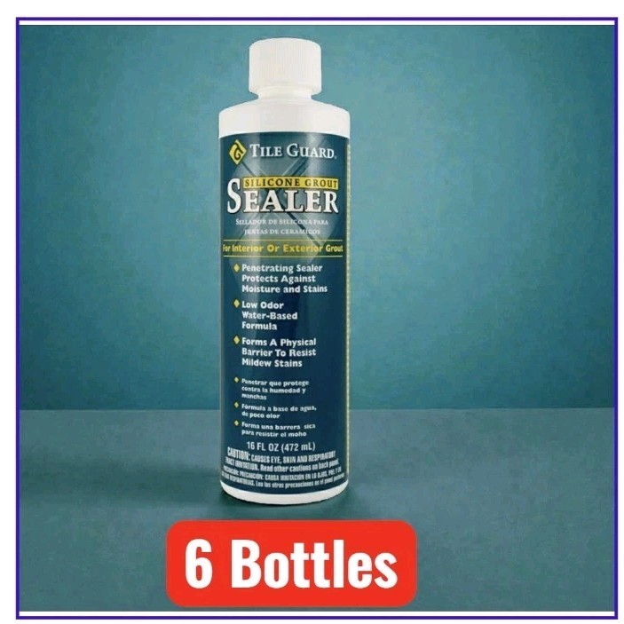 6 Bottles Homax Tile Guard Residential Penetrating Grout Sealer 16 oz