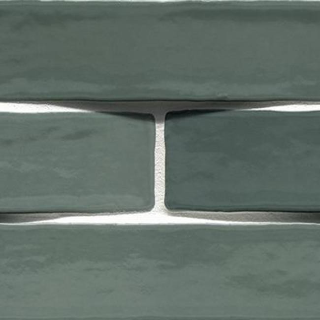 Ackland AKNPTCRE2X10G-CA Crescentia – 2″ x 10″ Ceramic Wall Tile – Sea Glass