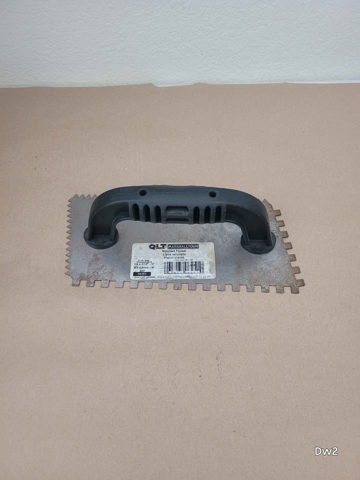 QLT by Marshalltown Notched Trowel 16251