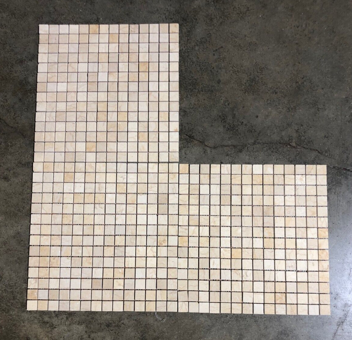 12×12 Tile Mosaic Jerusalem Gold Remodel Stone 5 Sheets T-37