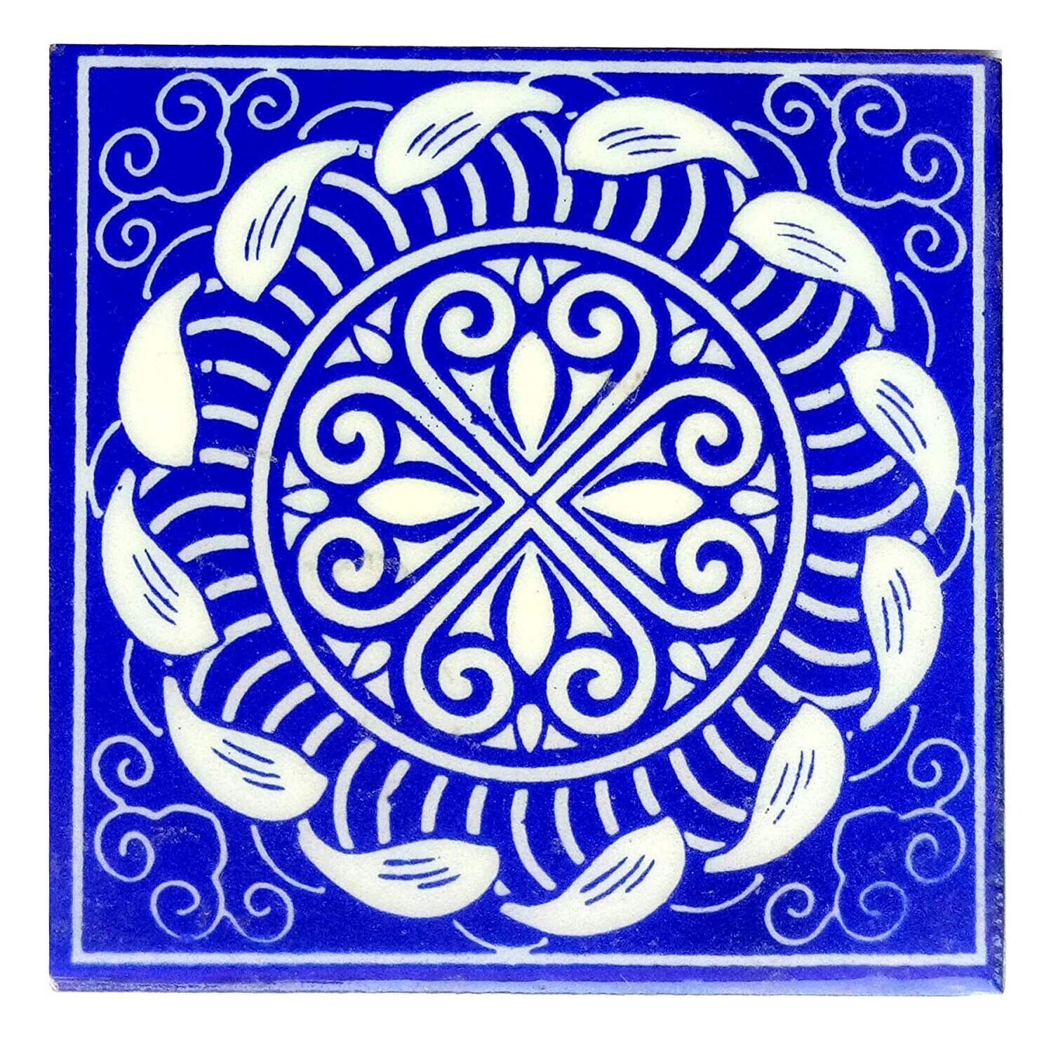 Home Decor Tile Ceramic High Lighter Wall Tiles 4 x 4 Inch Set of 6 Tiles