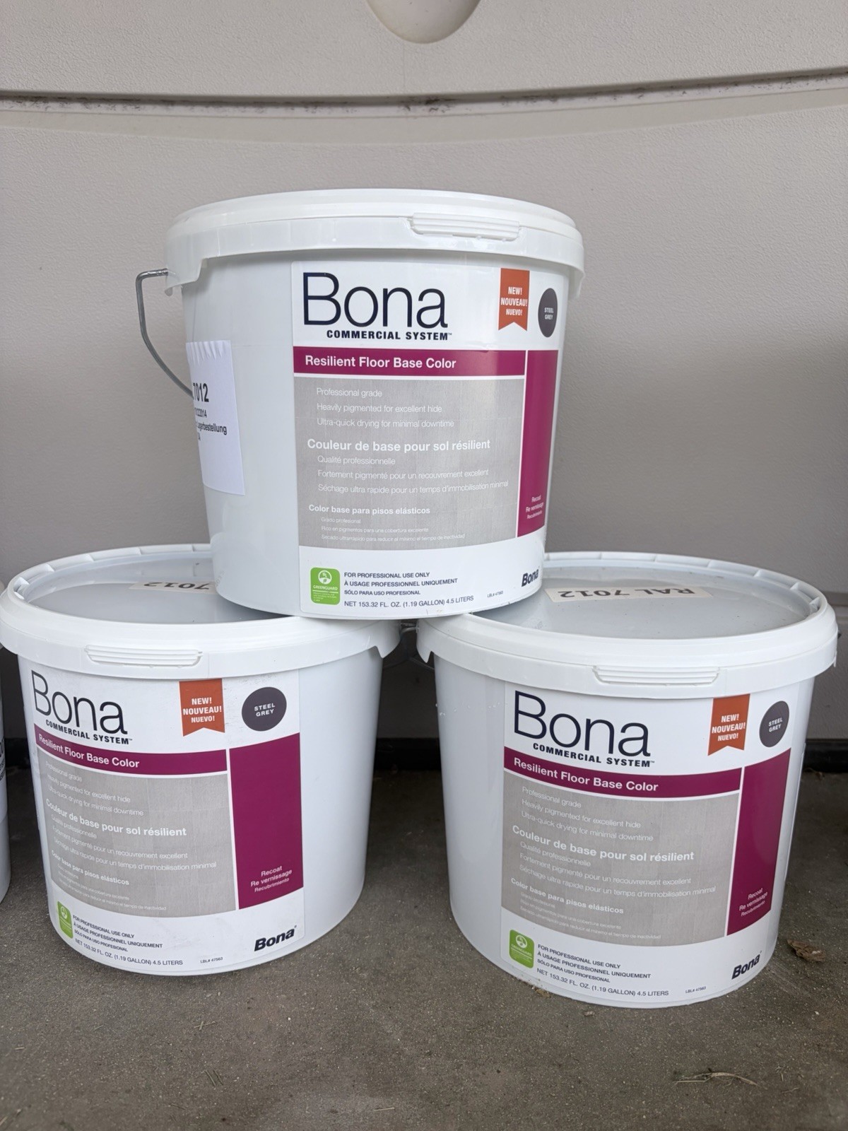 Bona Commercial System Resilient Floor Base Color