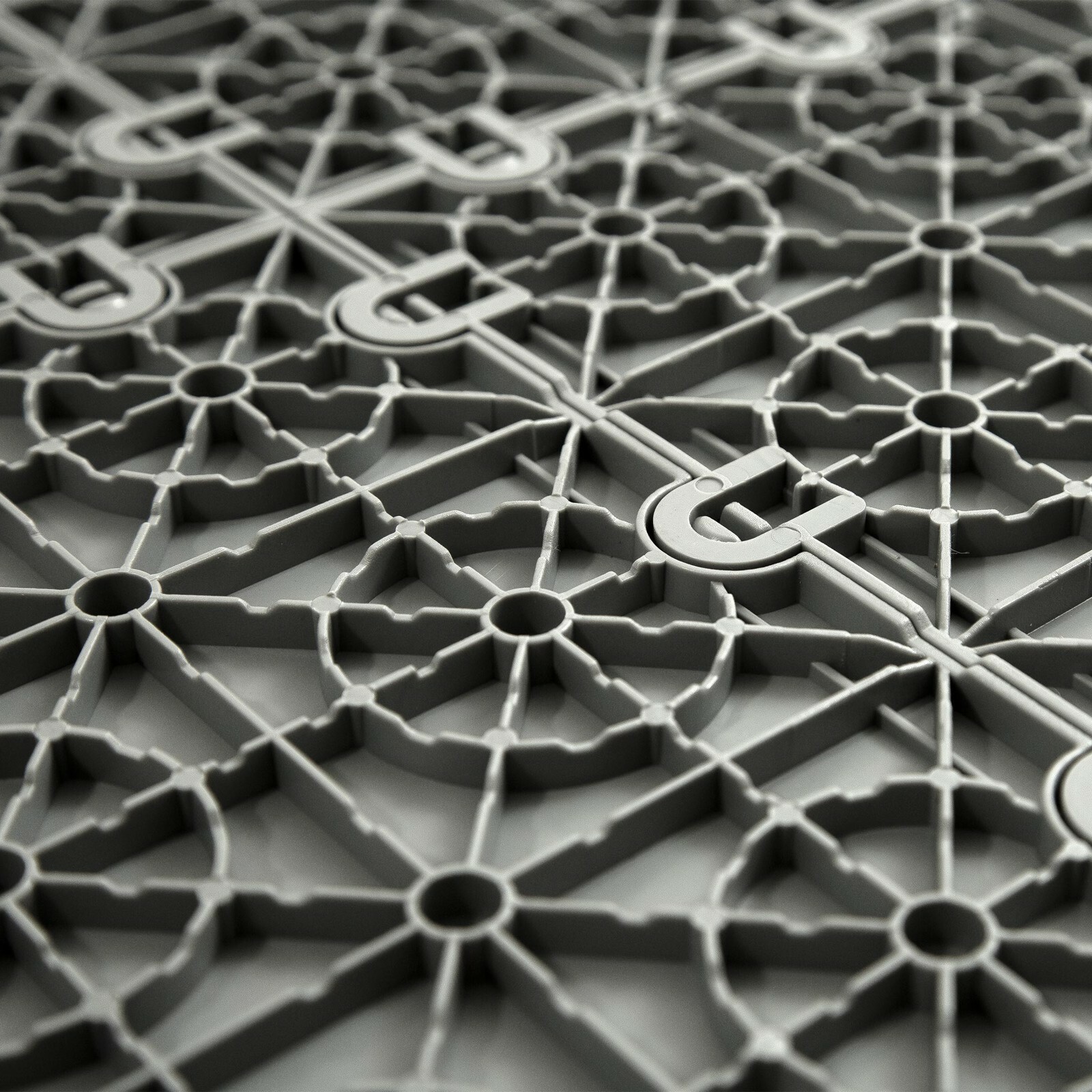 FlooringInc Nitro Diamond Interlocking Garage Floor Tiles,12″ x 12″, Bulk Pack