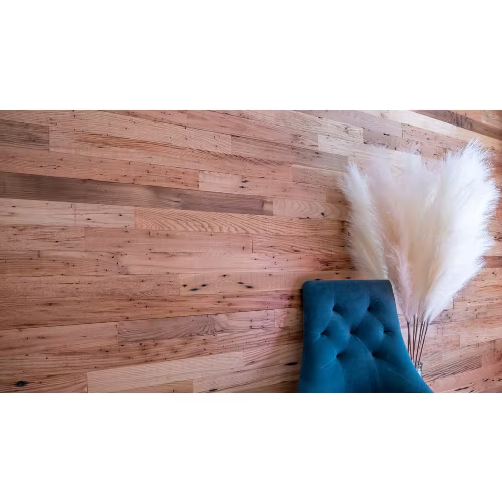 0.285 In. X 3 In. X 48 In. Wormy Chestnut Hardwood Boards Square Cut 10 Sq. Ft.
