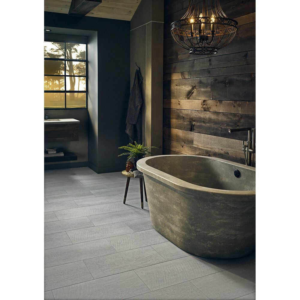 Mannington LVT Vinyl Flooring Pasadena Stone 12″X24″ Tile ADURAFlex Tile FXR440