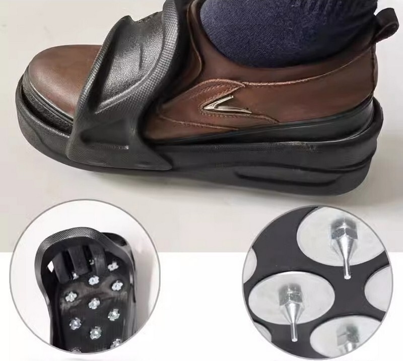NEW Pair EVA Spiked Slipper Shoe Epoxy Ardit Self Leveling Floors Aeration Latex