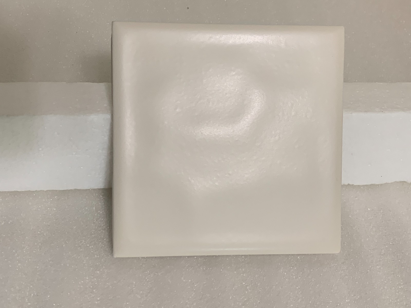 New Vintage Florida Ceramic French Provinci Potters Touch 4 3/8″ x 4 3/8″ Matte