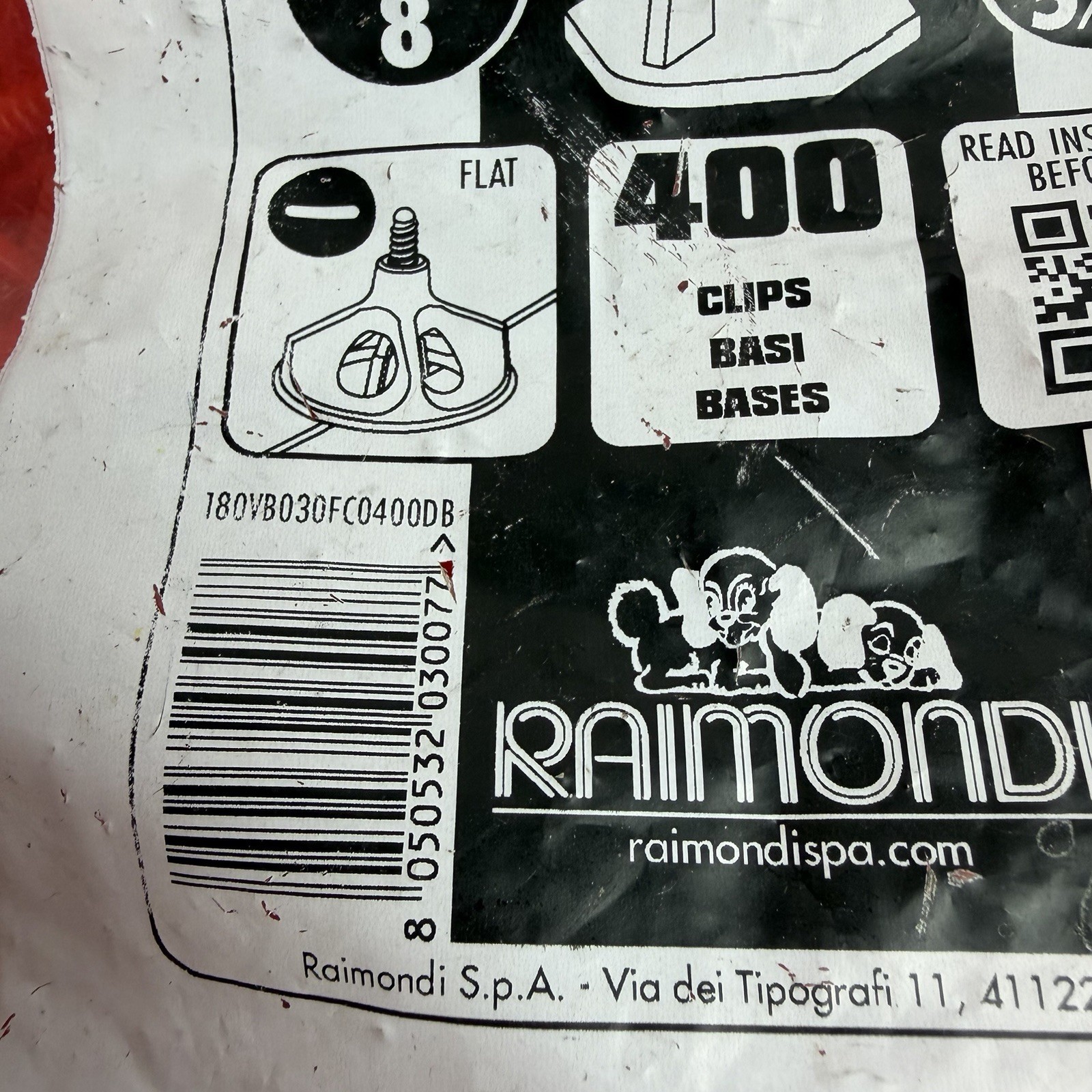 Raimondi Lippage System VITE Clips 400 Leveling System 3 mm 3-15 mm
