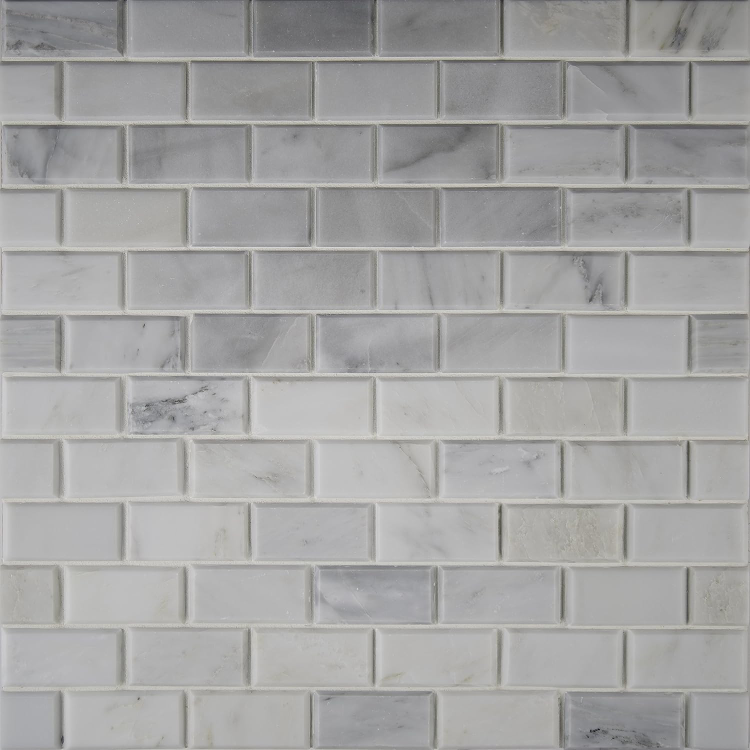 Greecian White 12×14 Polished Marble Subway Tile for Backsplash & Walls