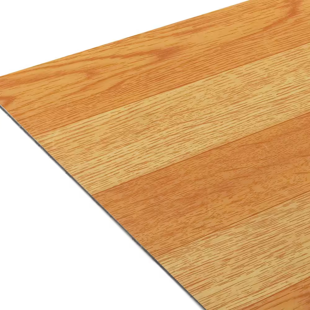 Sterling Light Oak Plank 12 In. X 12 In. Peel and Stick Vinyl Tile (45 Sq. Ft. /