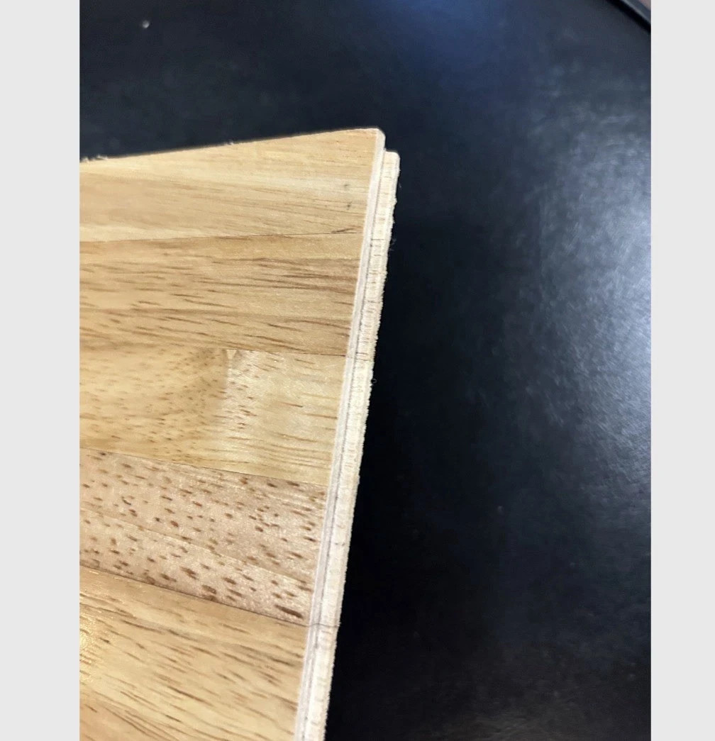 Traffic Master Solid Hardwood Hevea Parquet Flooring Natural Prefinished NEW