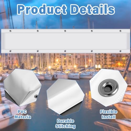 Edge Dock Bumpers Straight Marine Boat Bumpers for 48.03 inches/ 122 cm