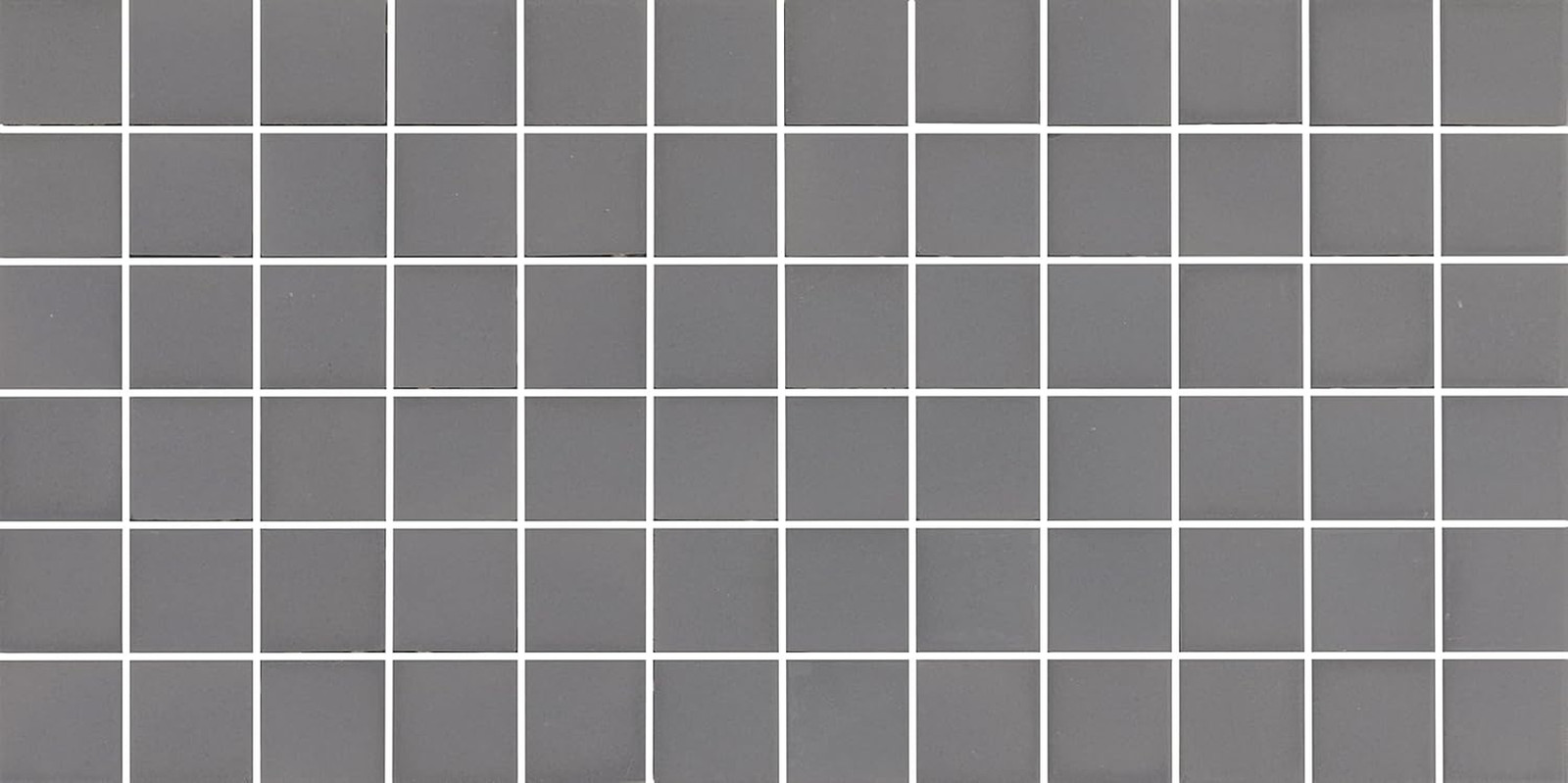 Matte Gray 2″ Porcelain Mosaic Tiles – 12 PC/Carton for Floors & Walls