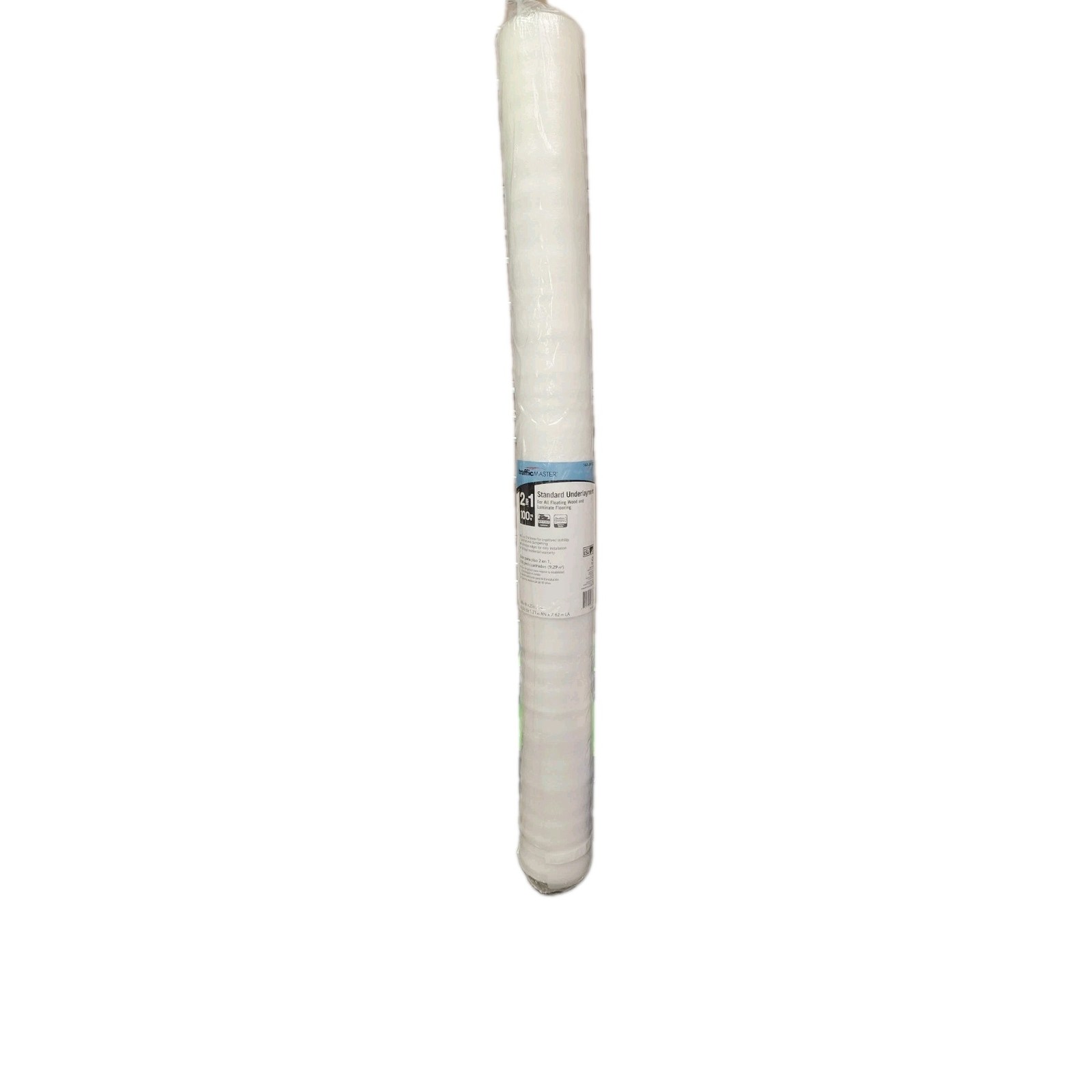100sq.ft. Standard Underlayment 48″W X 25’L For Floating Wood & Laminate