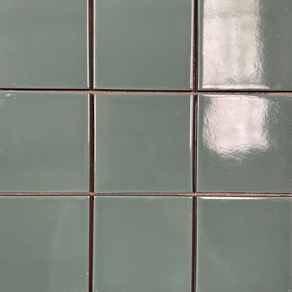 Laurel Green Glossy Wall Tile 4×4 Wall Kitchen Bathroom Ceramic C# 557 5 SQ FT