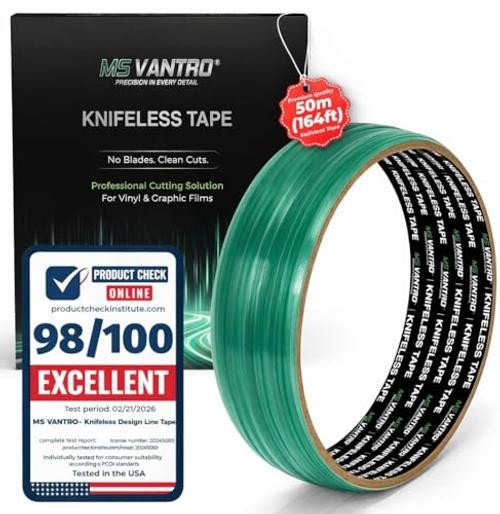 Premium Knifeless Design Line Tape 50m (164ft) Vinyl Wrap Cutting 50m 164ft