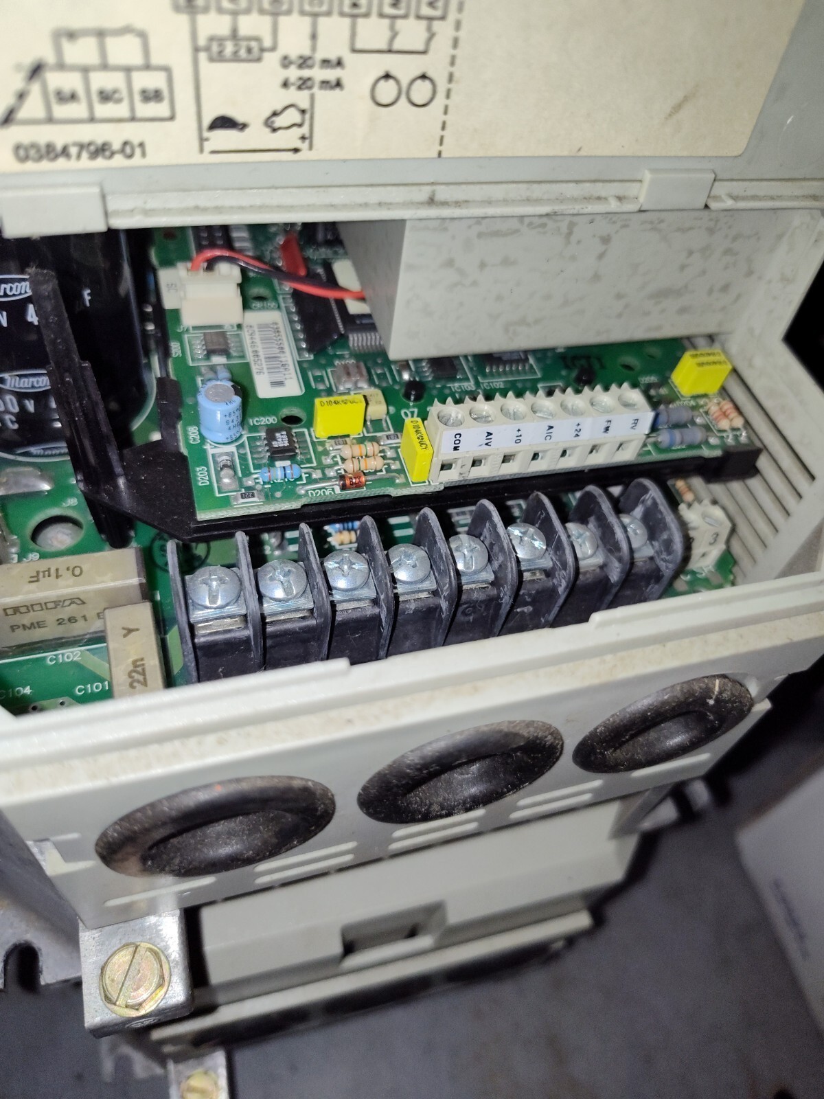 ATV16U18M2 TELEMECANIQUE VFD SQUARE D REMOVED WORKING SVC ELECTRONICS NO4