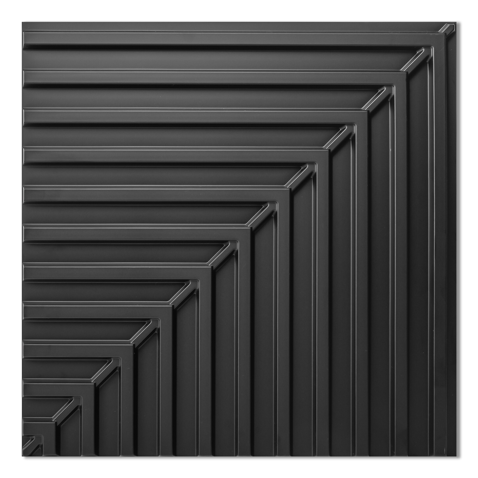 Art3d 12-sheet 3D PVC Panel 24″x24″ Cover 48sq.ft. for Ceiling or Wall Decor