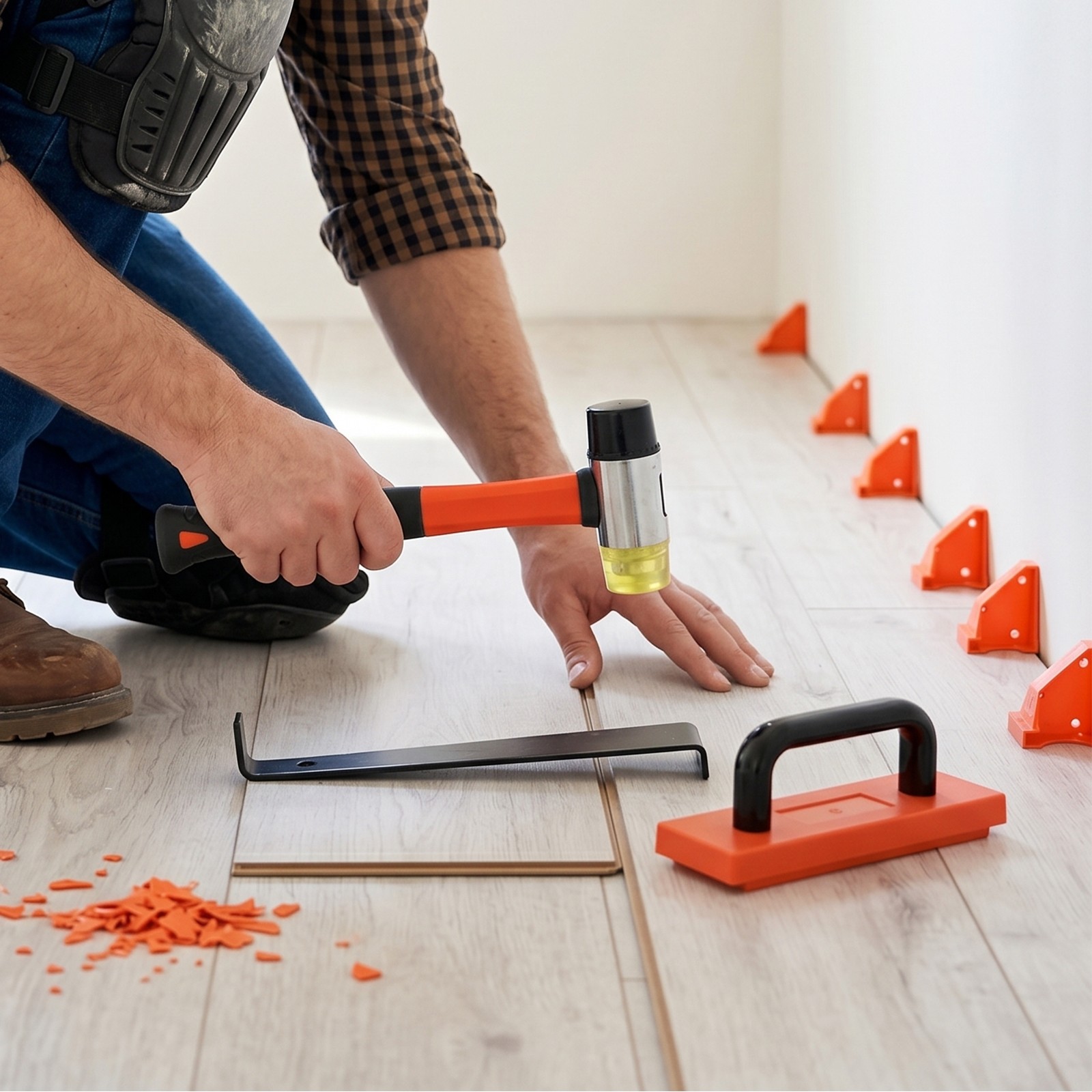23Pcs Floor Fixing Spacer Tools Multi Purpose for Home Renovation