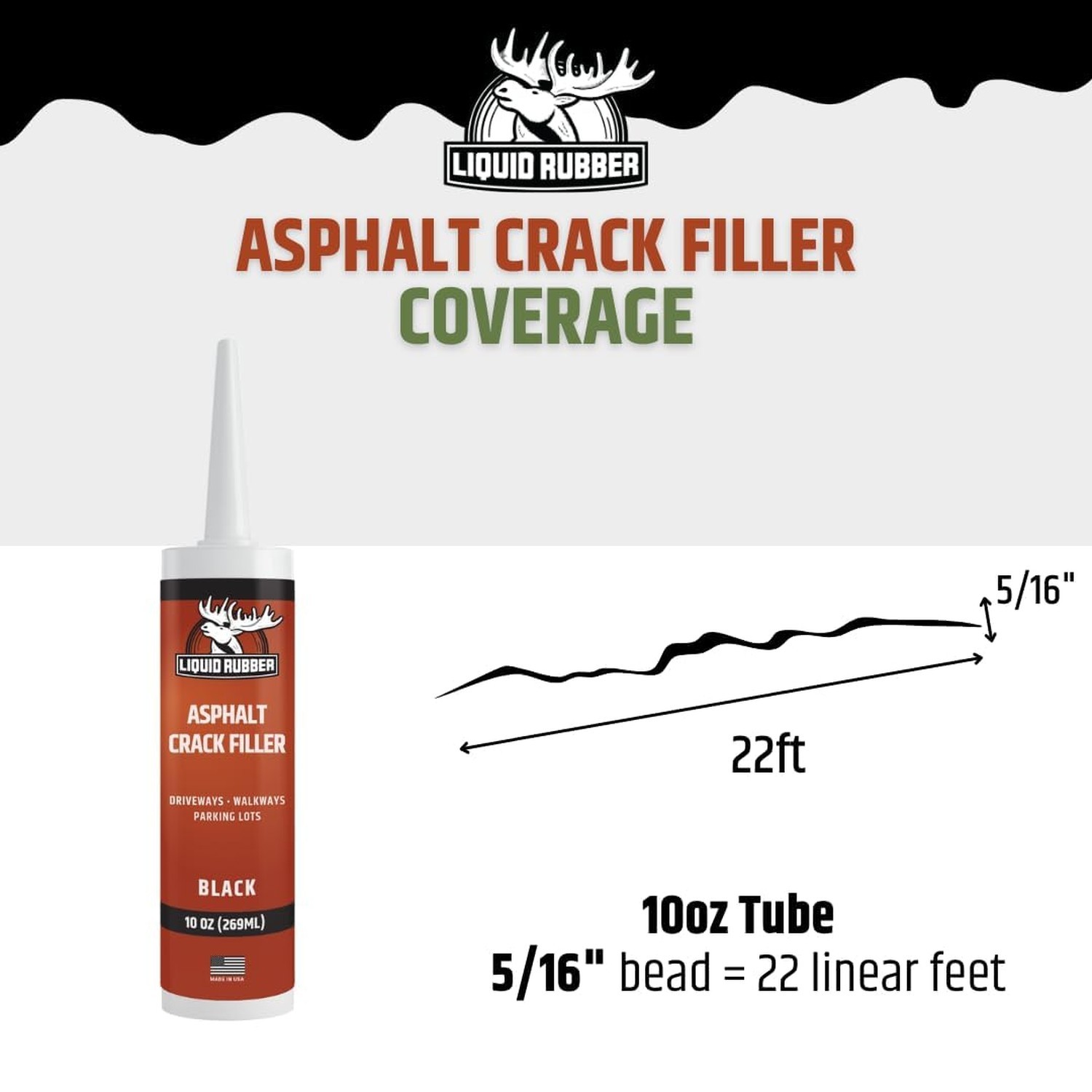Liquid Rubber Asphalt Crack Filler – Professional-Grade Self-Leveling Waterpr…