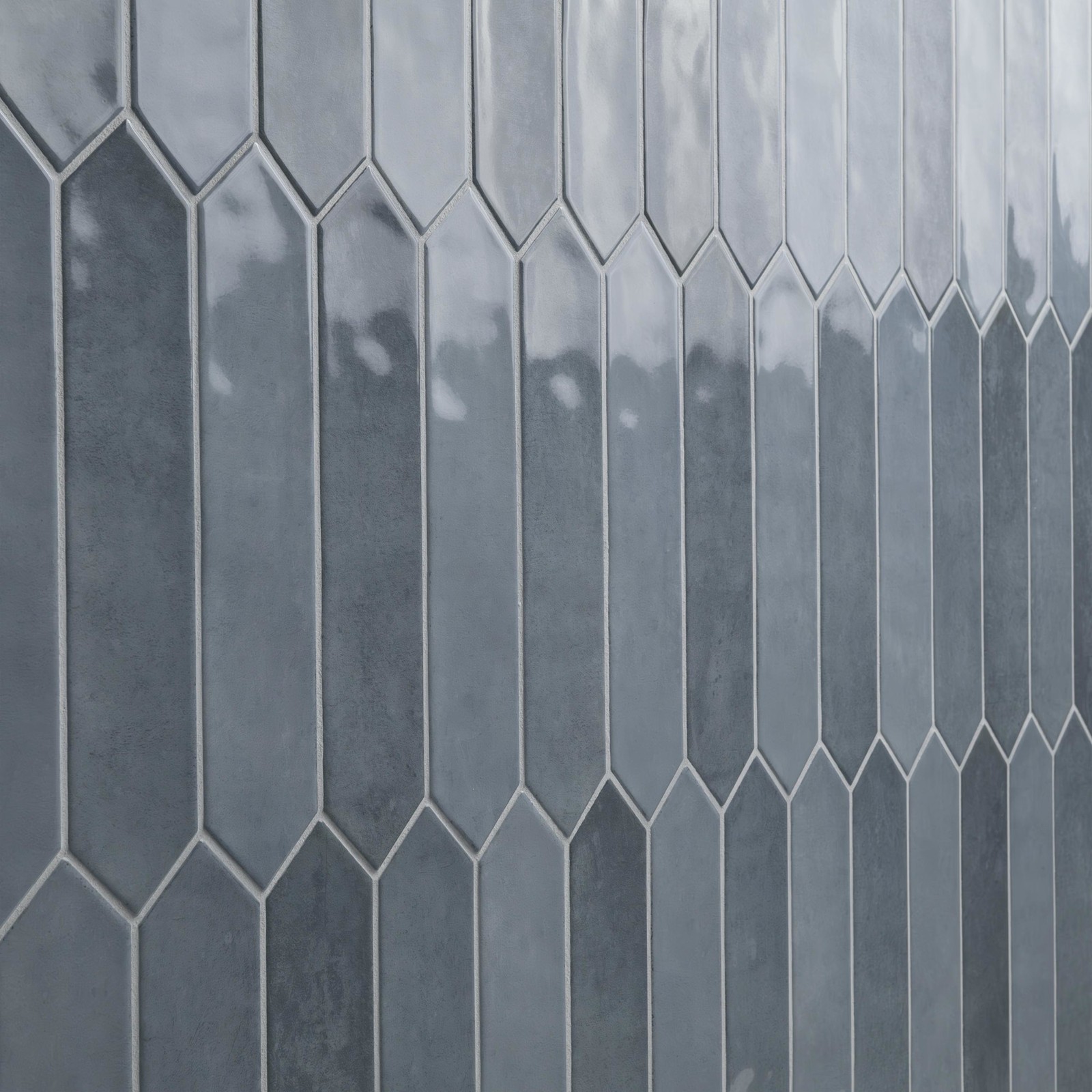 Ackland AKNPTHOK2.5X13G-CA Hoku – 3″ x 13″ Ceramic Geometric Wall – Sage
