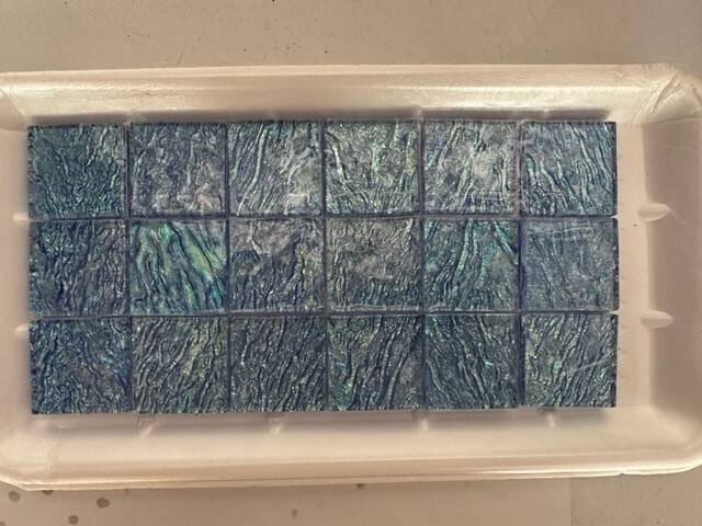 Iridescent Decorative Tile Mystic Spring 2 x 2