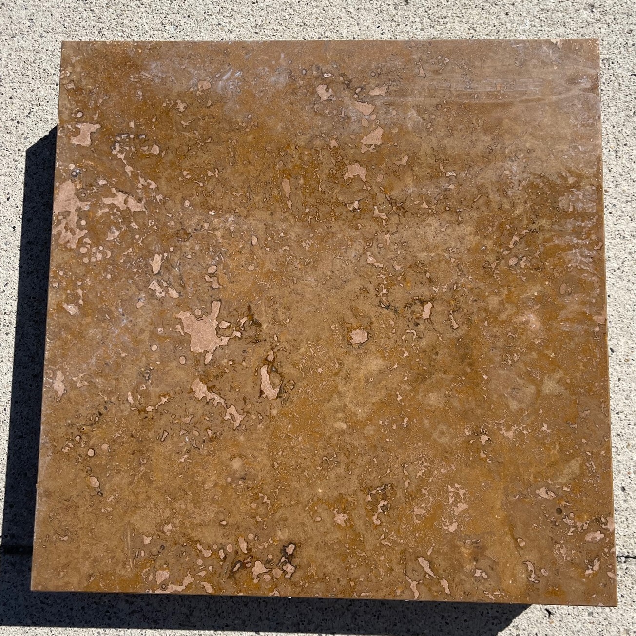 Chocolate Brown 12×12 Tile Marble Stone Floor Wall Remodel crate 200 SQ FT T-27B