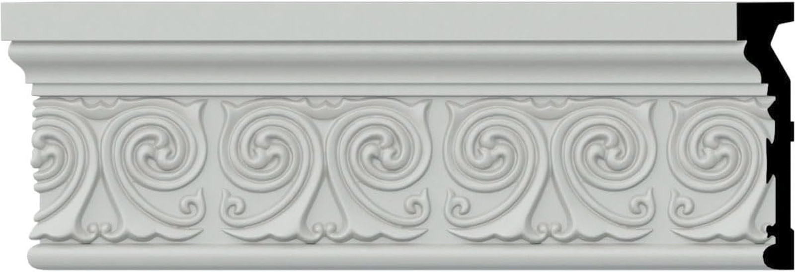Endurathane Ralston Chair Rail Molding, 4.625″H x 94.5″L, 2-Pack